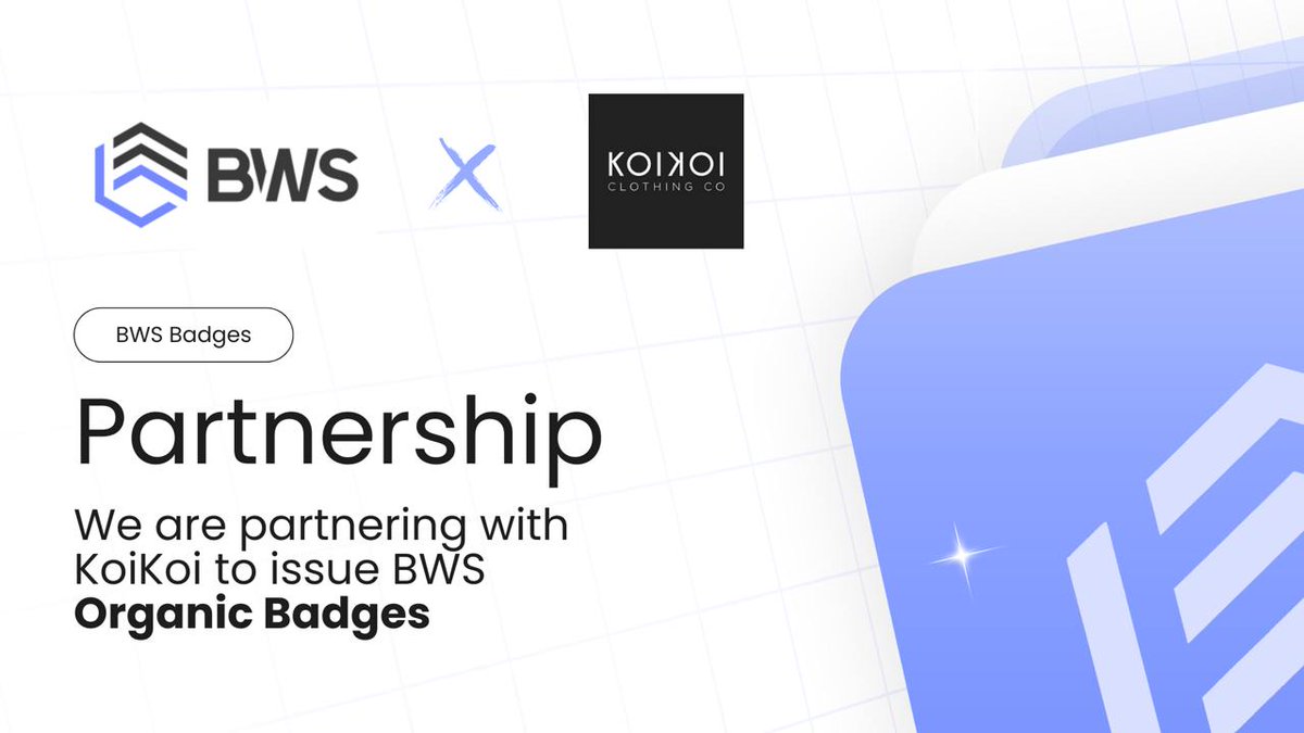 Blockchain Badges - KoiKoi Sustainable Fashion Badge